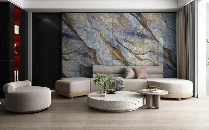 2021最流行的客厅瓷砖背景墙效果图  2021最流行的客厅瓷砖背景墙效果图