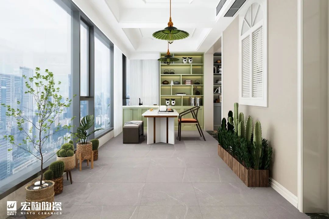 91免费版视频防滑砖西西里灰装修效果图